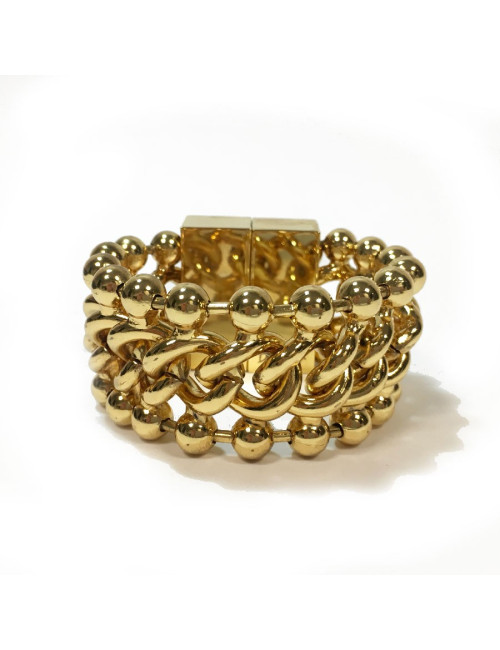 Bracelet BEXROX en métal doré