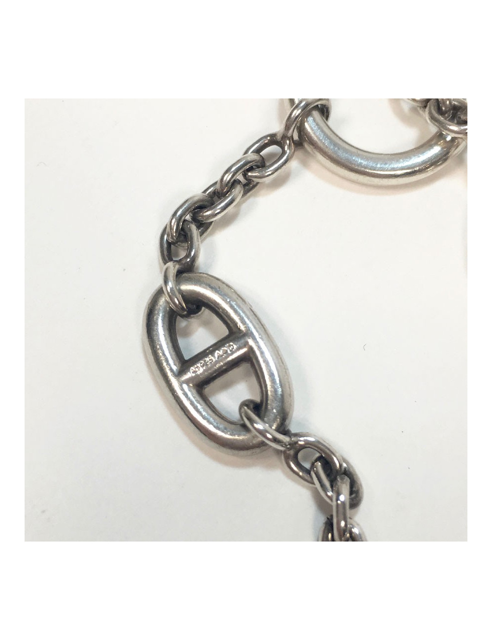 HERMES Farandole chain bracelet in sterling silver