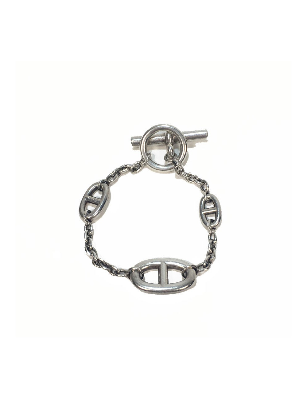 HERMES Farandole chain bracelet in sterling silver