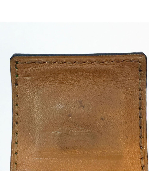 Manchette HERMES CDC en crocodile vert émeraude