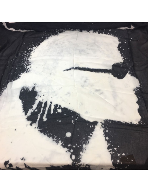 Foulard KARL LAGERFELD noir et blanc