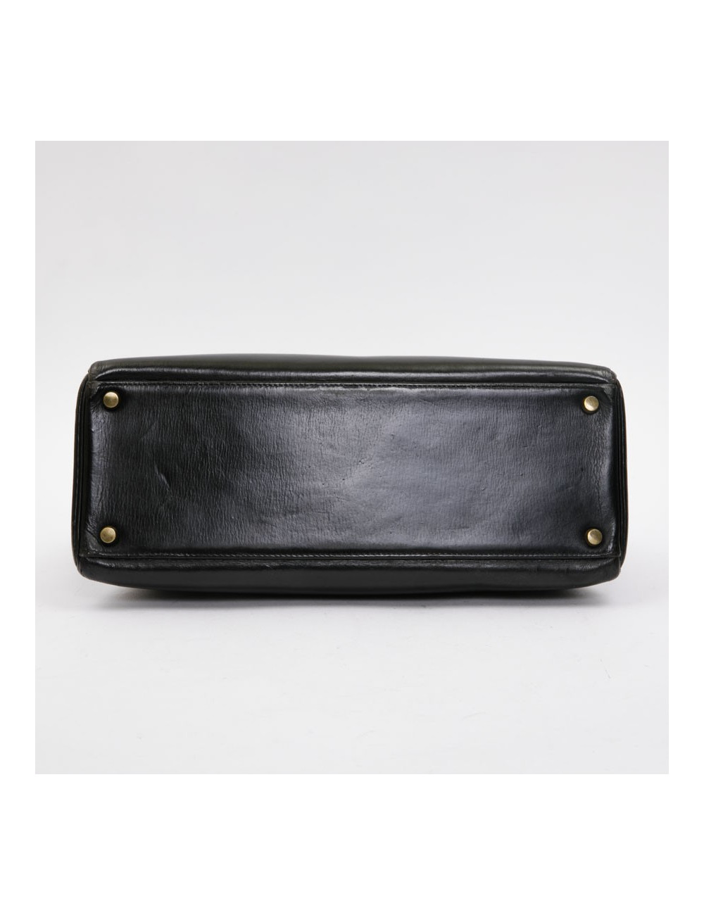  Kelly 32 HERMES Vintage box noir