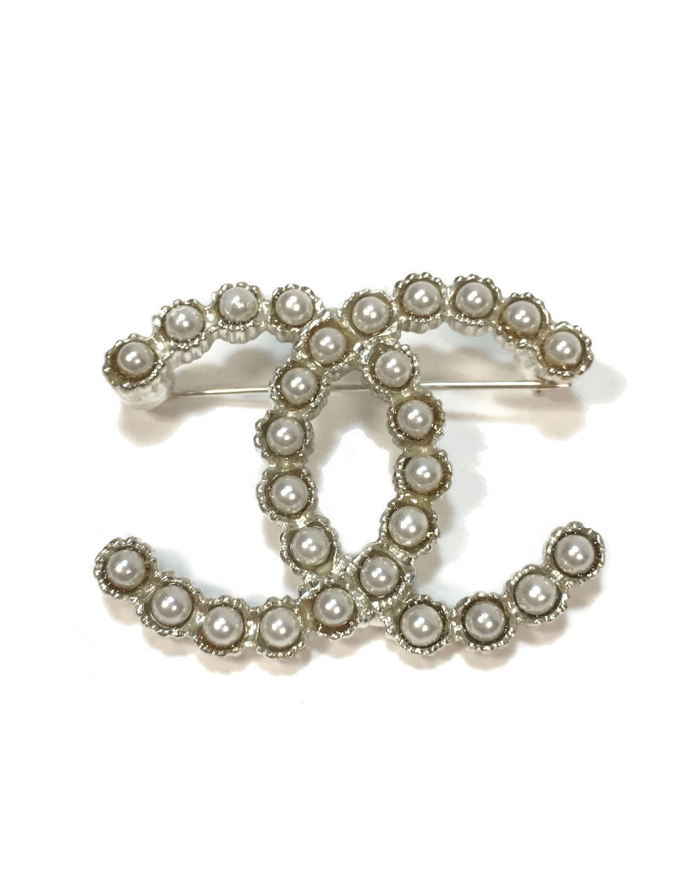 Broche CHANEL perles
