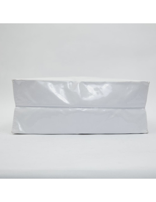 Cabas COURREGES en toile blanc