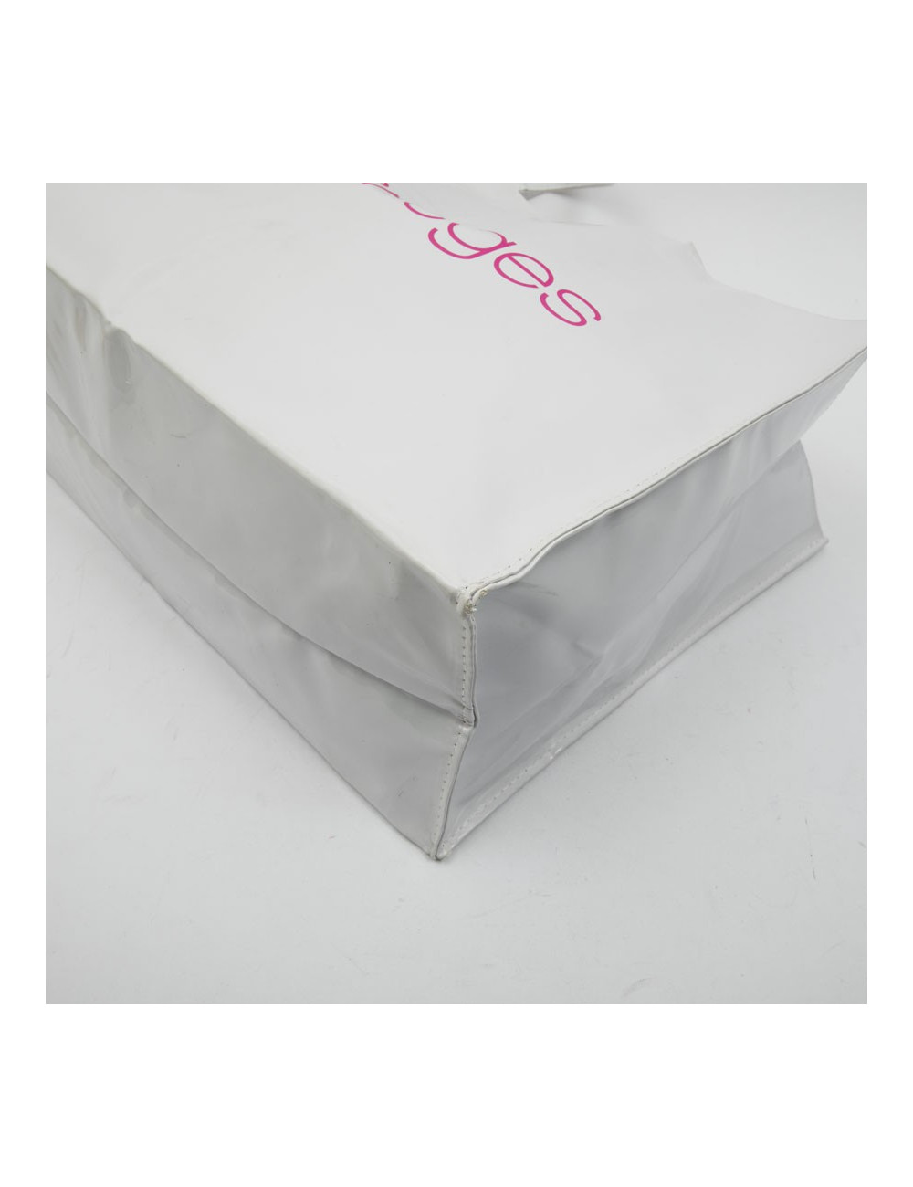 Cabas COURREGES en toile blanc