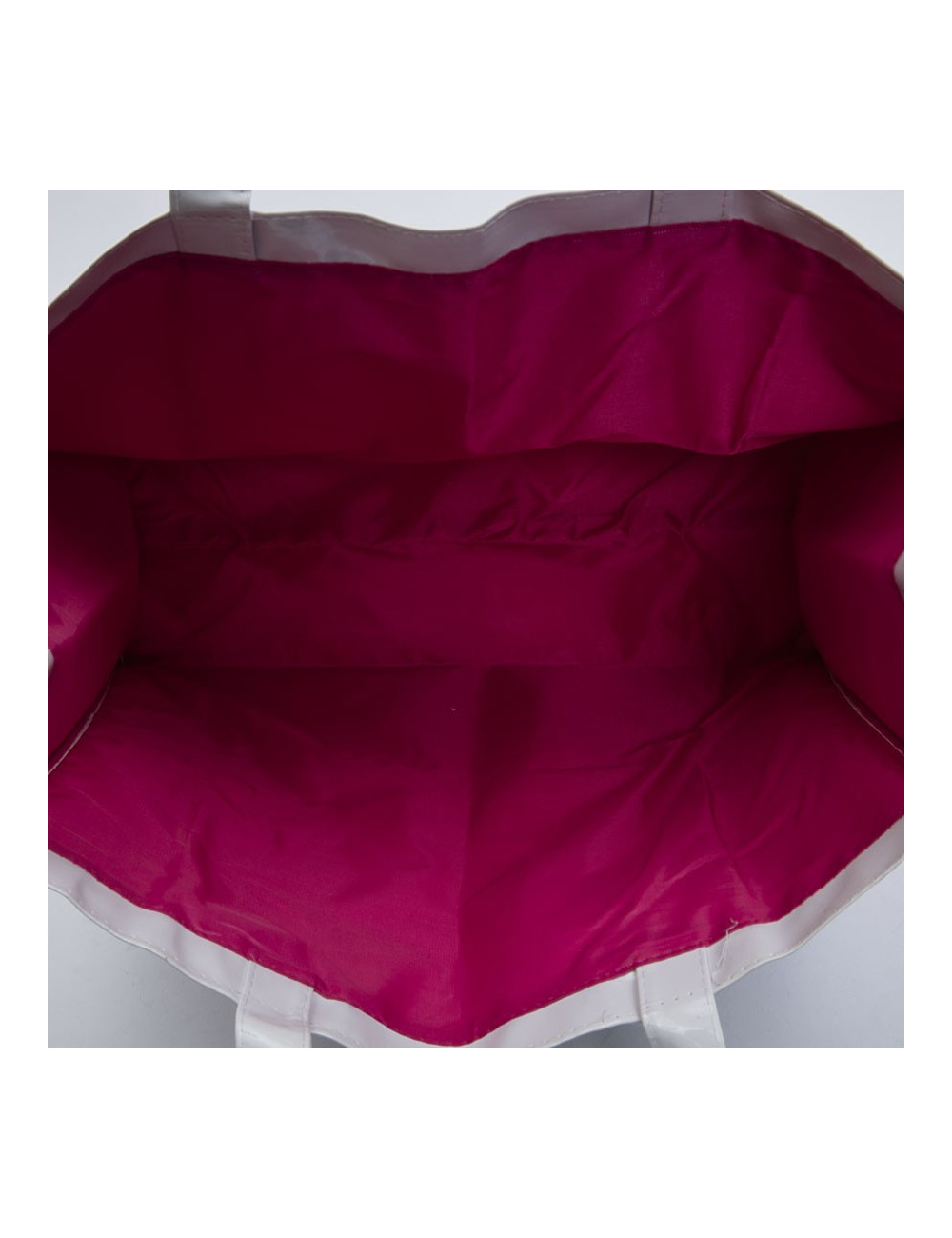 Cabas COURREGES en toile blanc