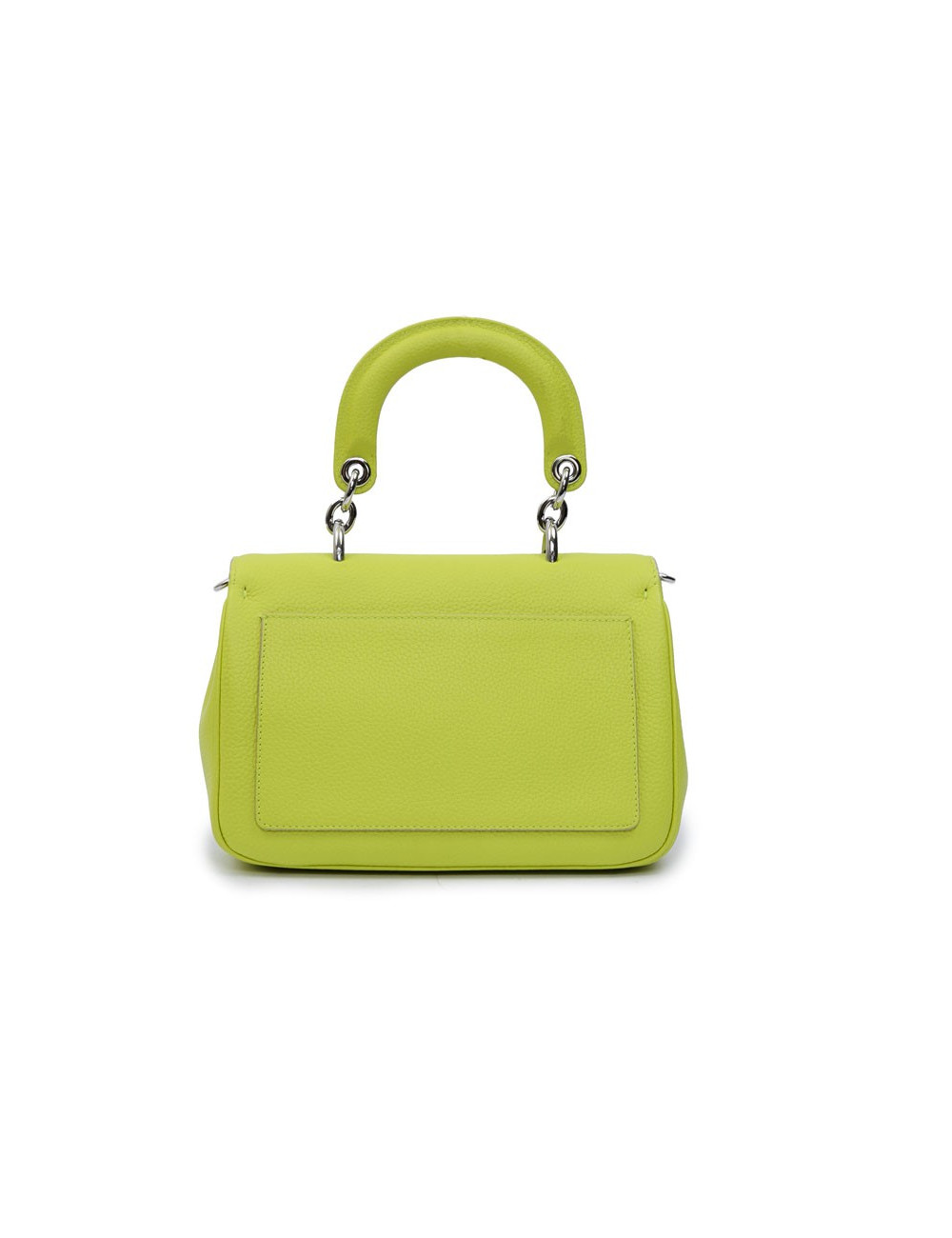 CHRISTIAN DIOR 'Be Dior' bag in acid green taurillon leather