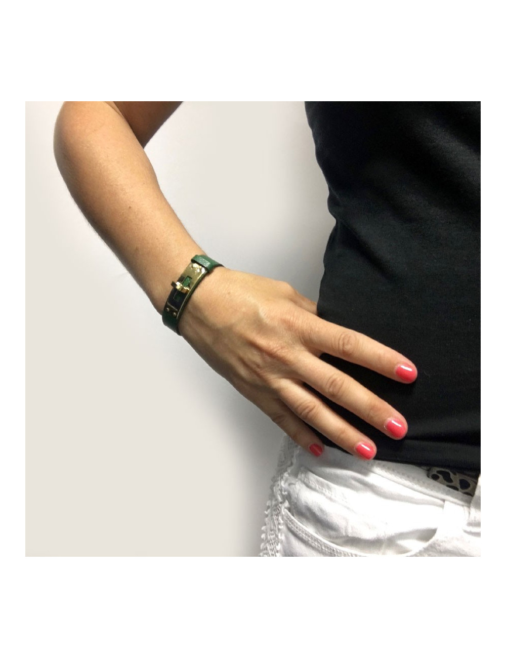 Bracelet Kelly HERMES epsom vert