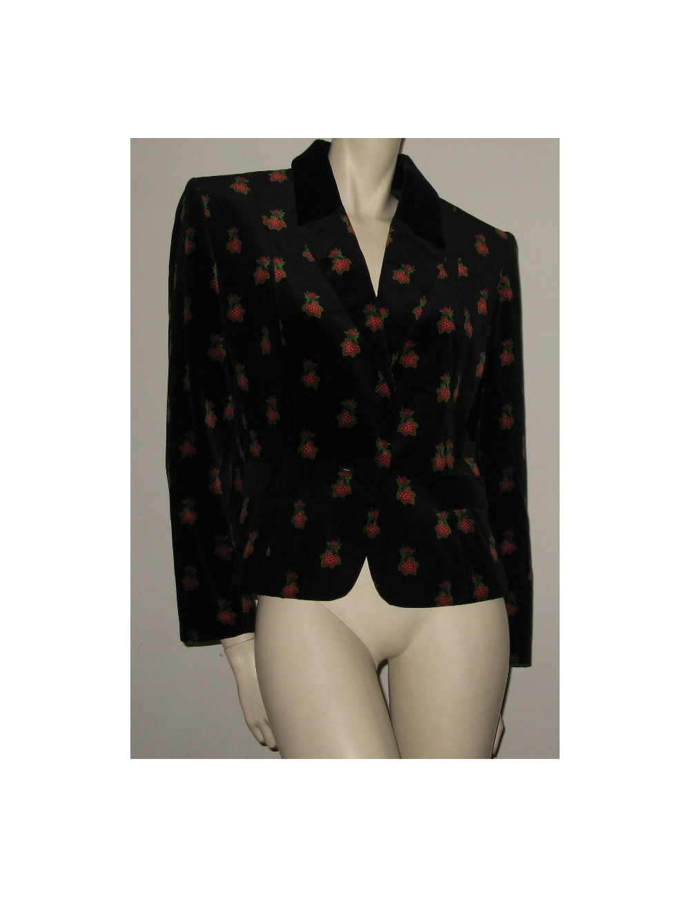 YVES SAINT LAURENT velvet jacket