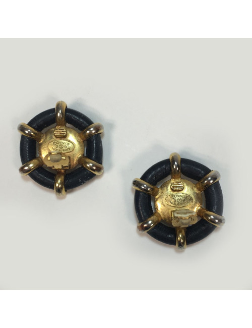 Boucles d'oreille clips CHANEL Vintage