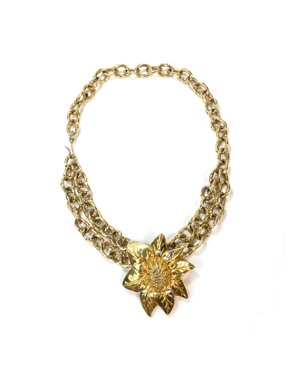 Ceinture LANVIN T68 en métal doré