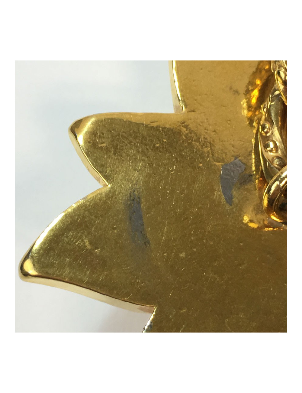 Ceinture LANVIN en métal doré