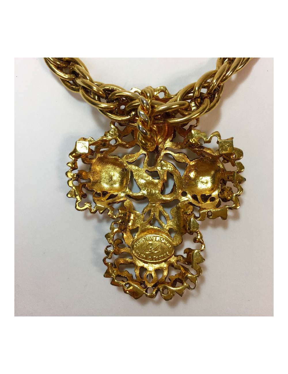 Collier CHRISTIAN LACROIX vintage