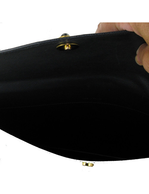 porte-documents bleu CHAUMET