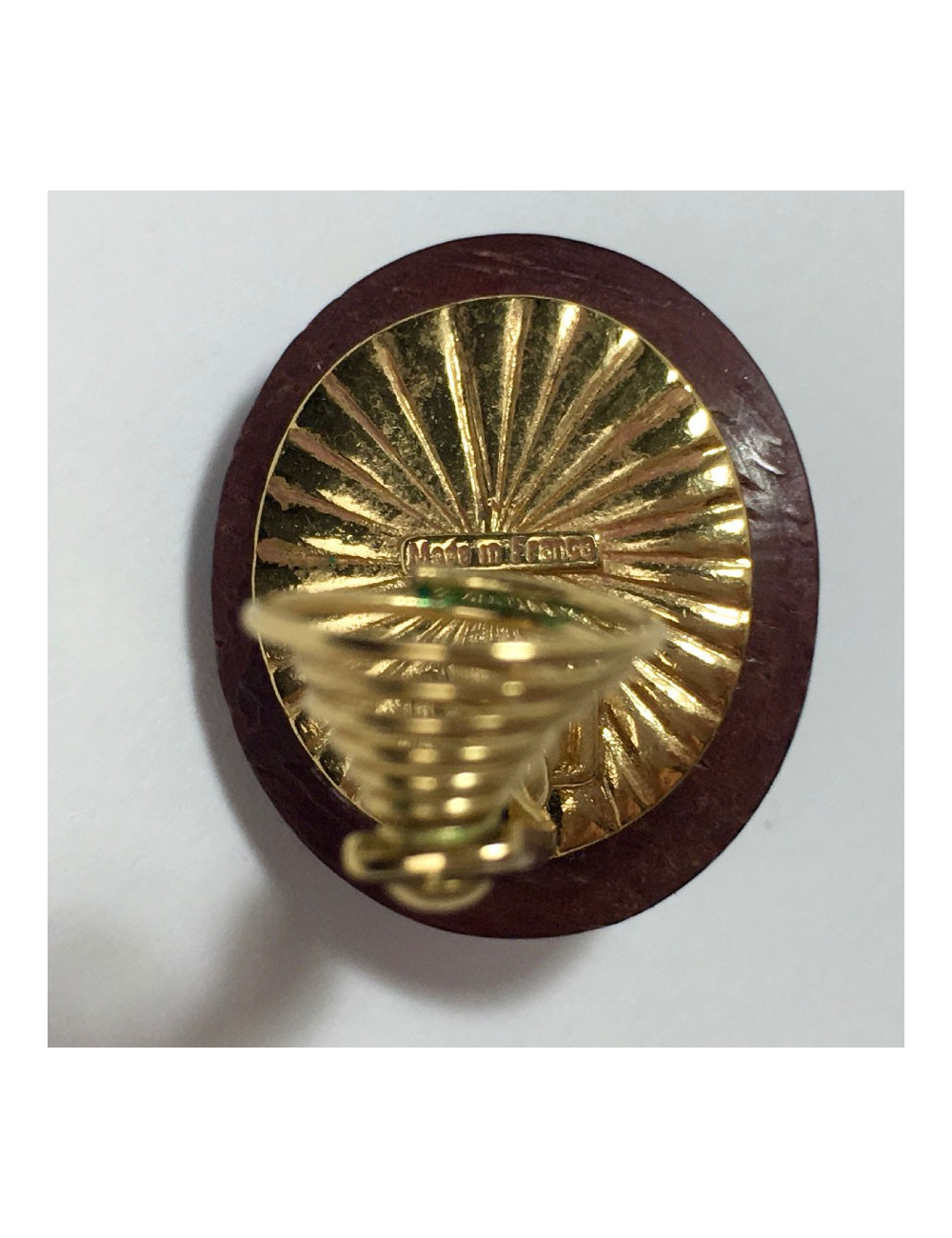 Boucles d'oreilles clips YVES SAINT LAURENT strass