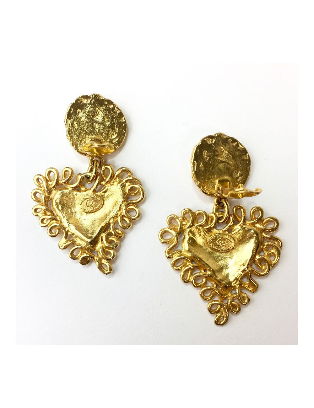 Boucles d'oreille clips CHRISTIAN LACROIX Vintage