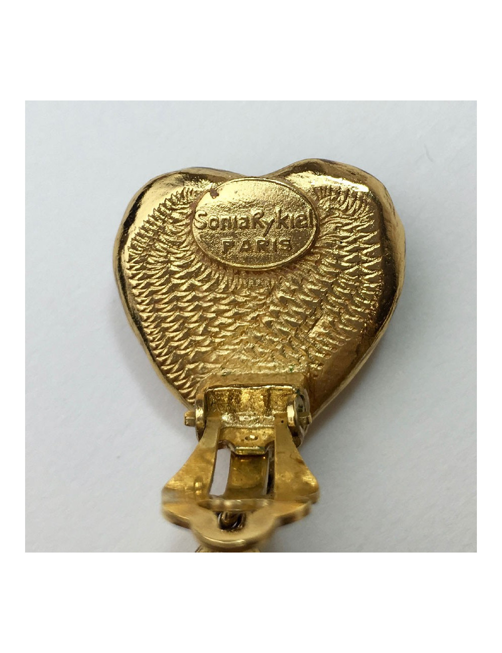 Boucles d"oreille clips SONIA RYKIEL Vintage