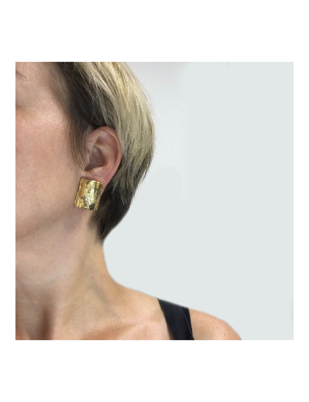 Boucles d'oreille clips YSL SAINT LAURENT