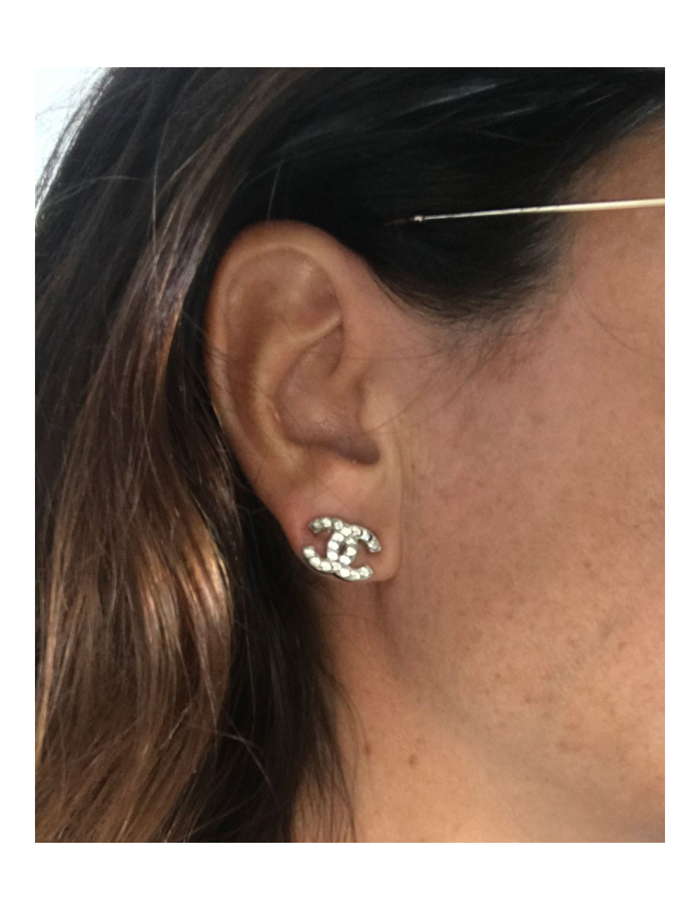 Boucles d'oreilles clous CHANEL