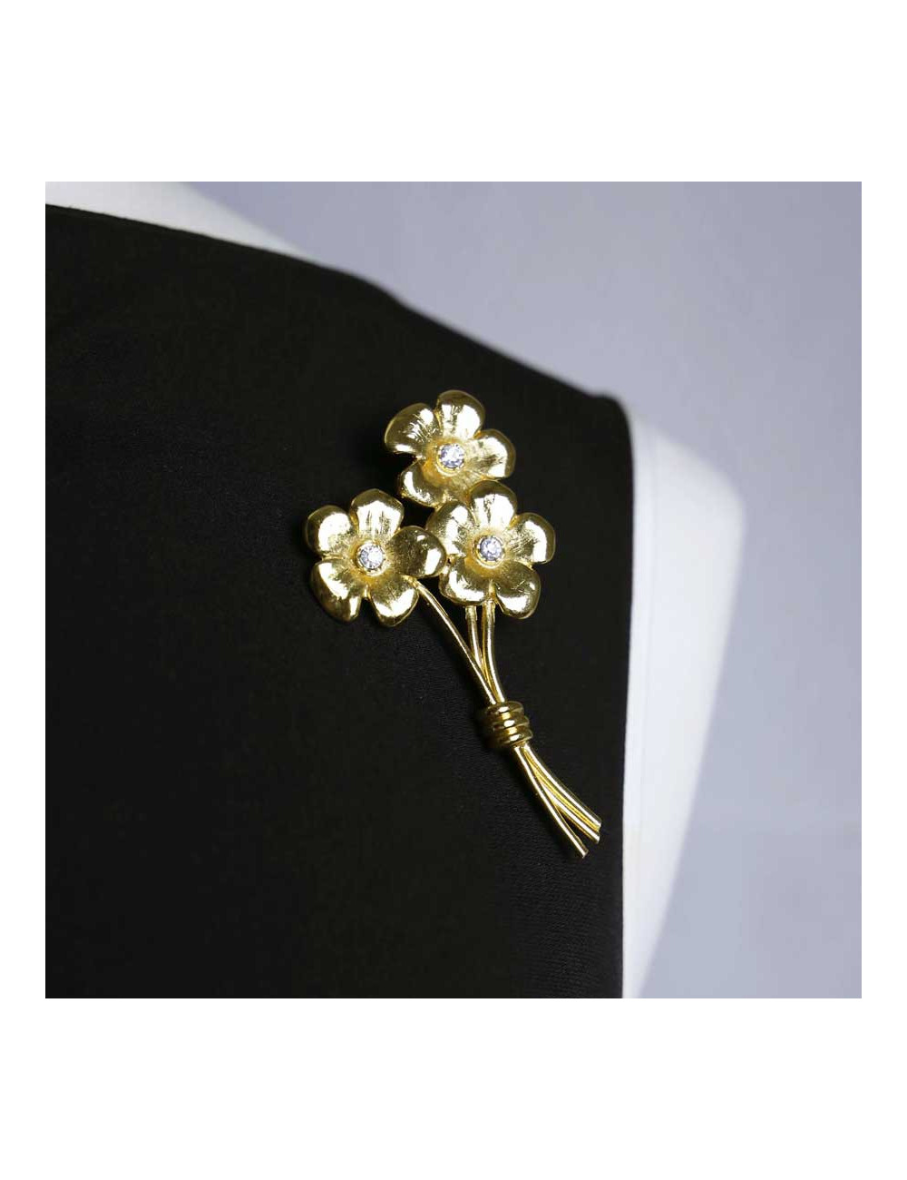 Broche YSL SAINT LAURENT Vintage