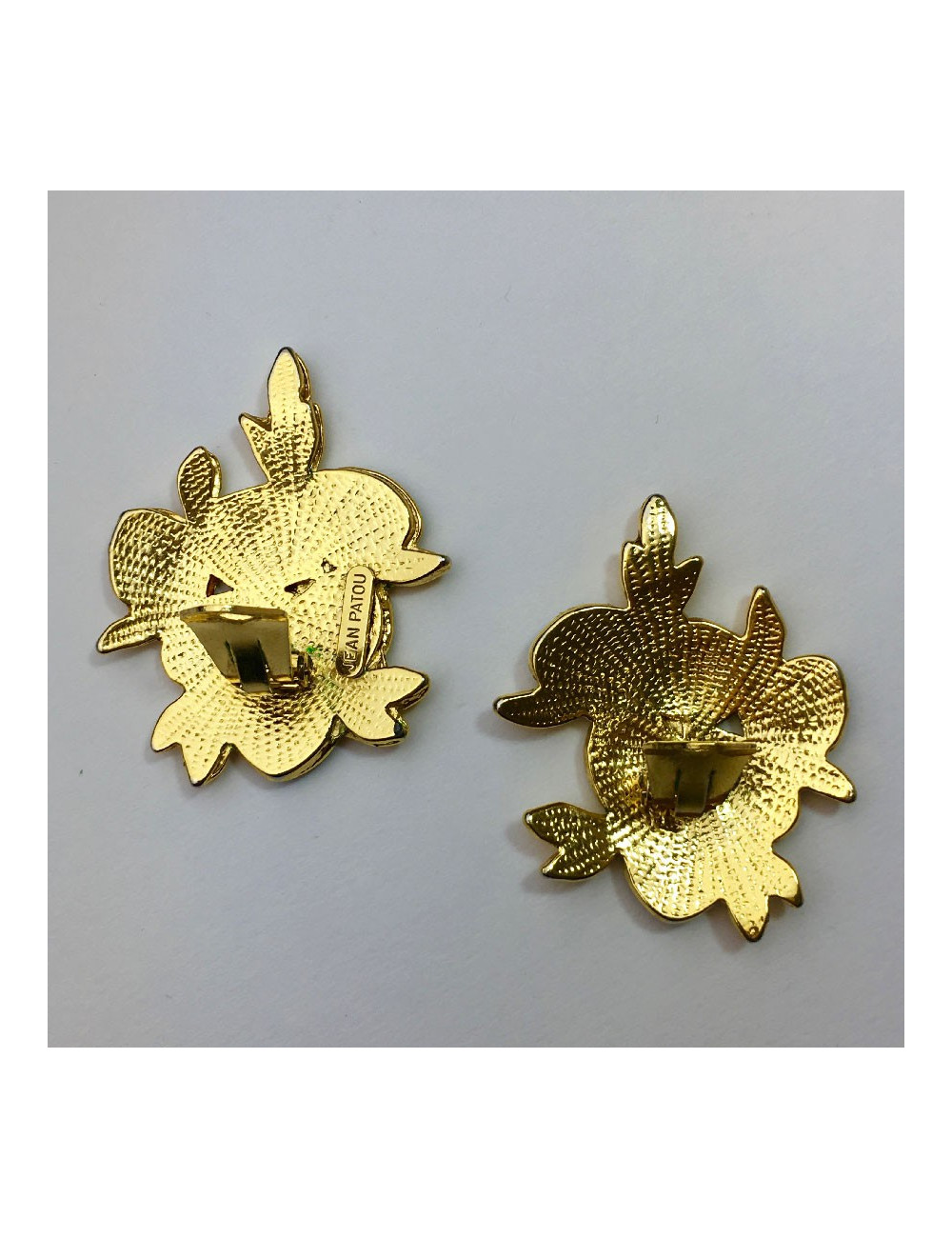 Boucles d'oreille clips JEAN PATOU