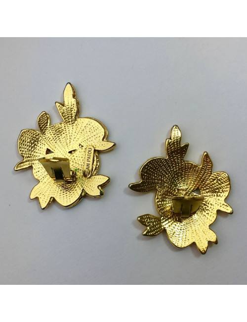 Boucles d'oreille clips JEAN PATOU