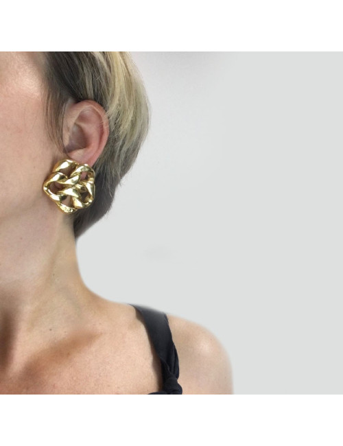 Boucles d'oreille clips CHANEL Vintage