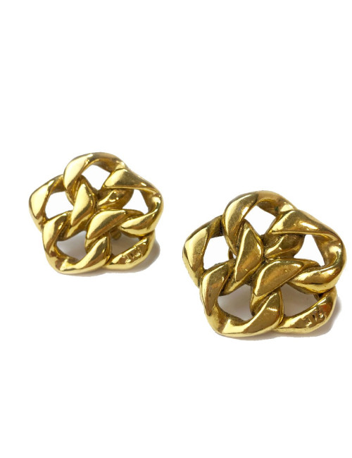 Boucles d'oreille clips CHANEL Vintage