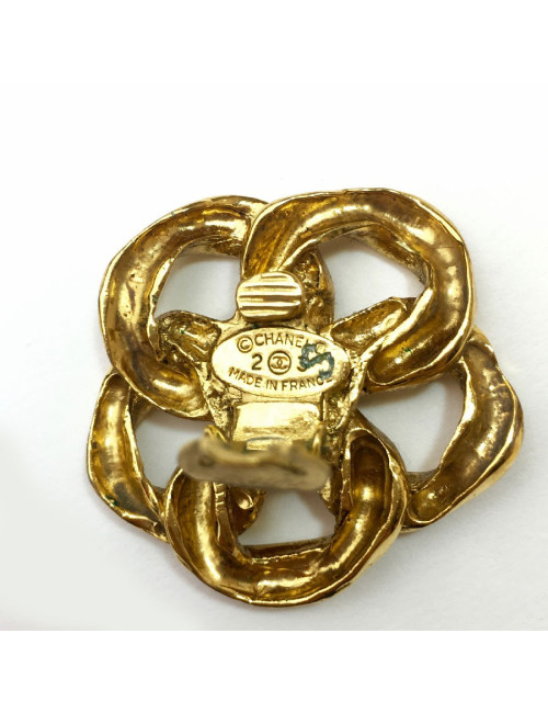Boucles d'oreille clips CHANEL Vintage