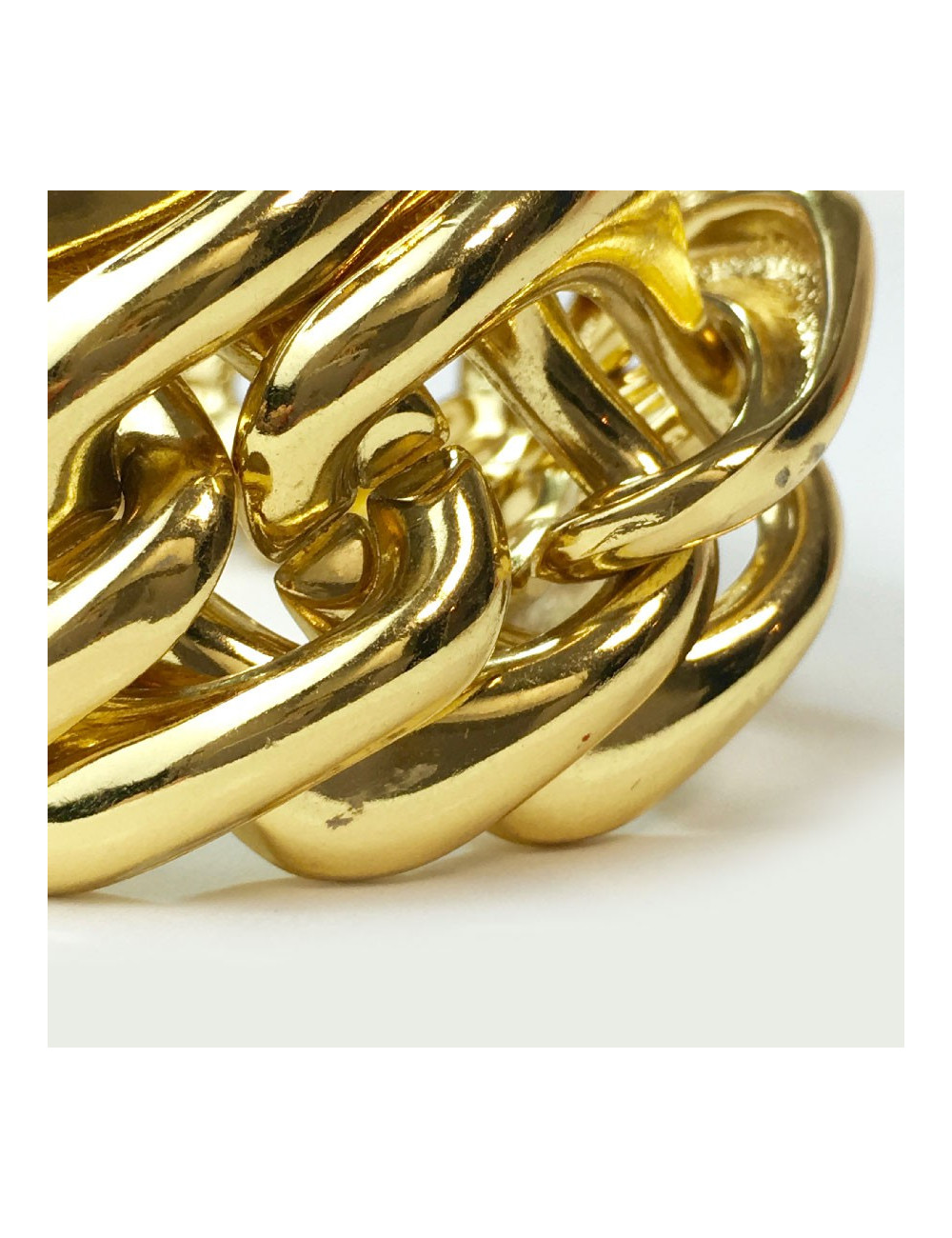 Bracelet YVES SAINT LAURENT gourmette doré