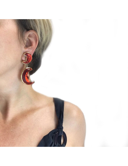 Boucles d'oreille clip SONIA RYKIEL