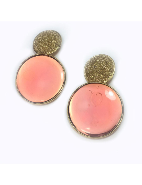 Boucles d'oreilles Clips YVES SAINT LAURENT vintage