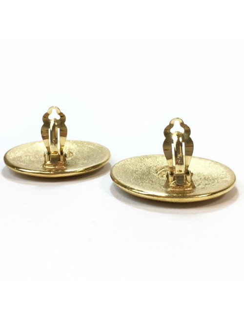 Boucles d'oreille clips YSL SAINT LAURENT