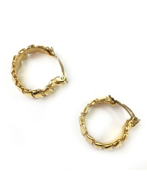 Boucles d'oreille clips YSL SAINT LAURENT