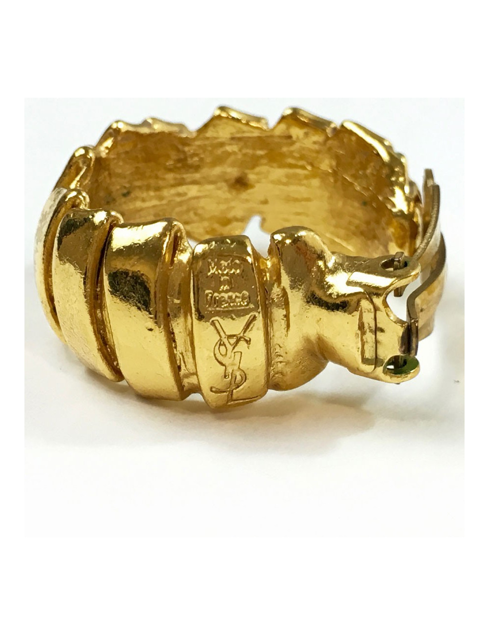 Boucles d'oreille clips YSL SAINT LAURENT