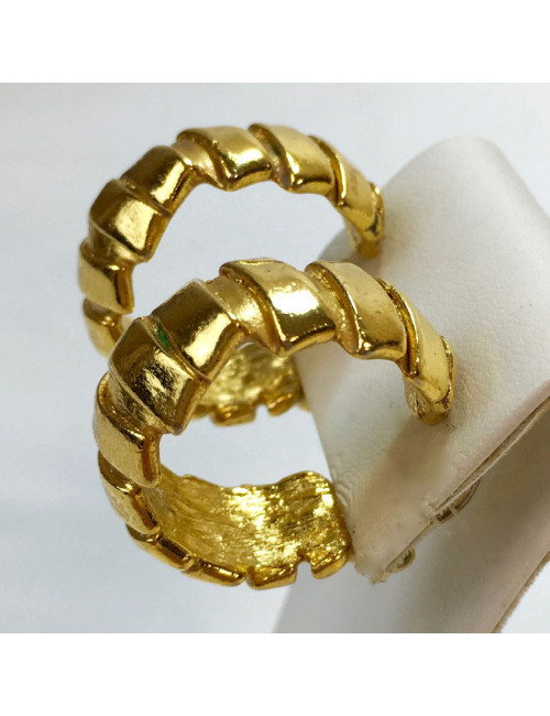 Boucles d'oreille clips YSL SAINT LAURENT