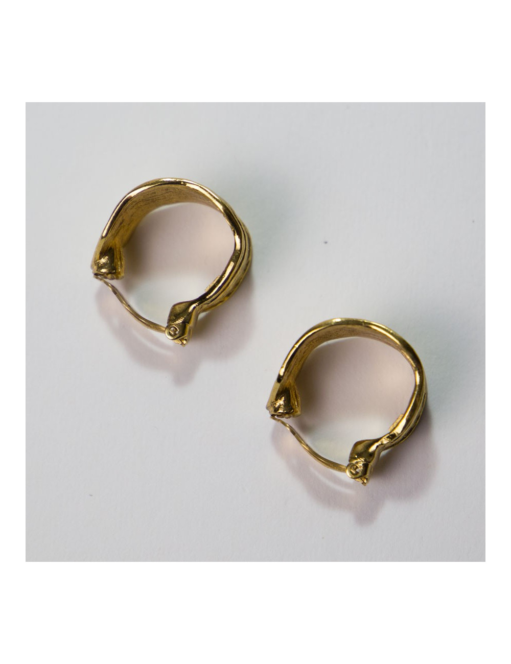 Boucles d'oreille clips YSL SAINT LAURENT Vintage