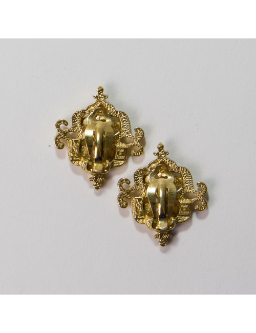 Boucles d'oreille clips Vintage