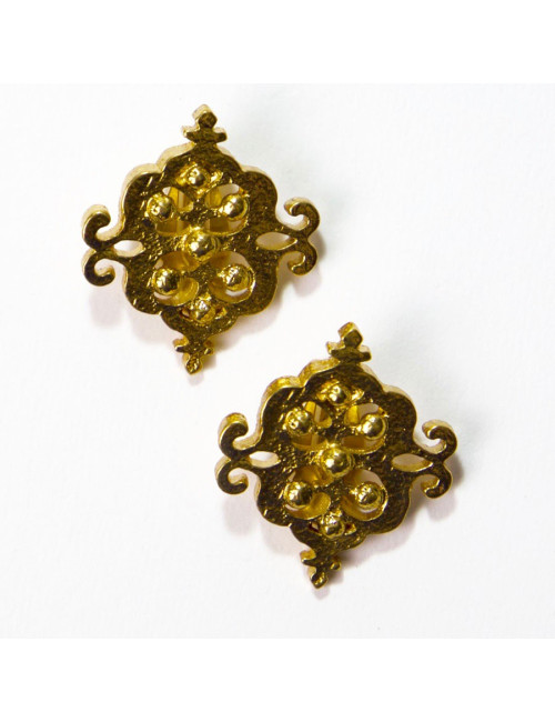 Boucles d'oreille clips Vintage