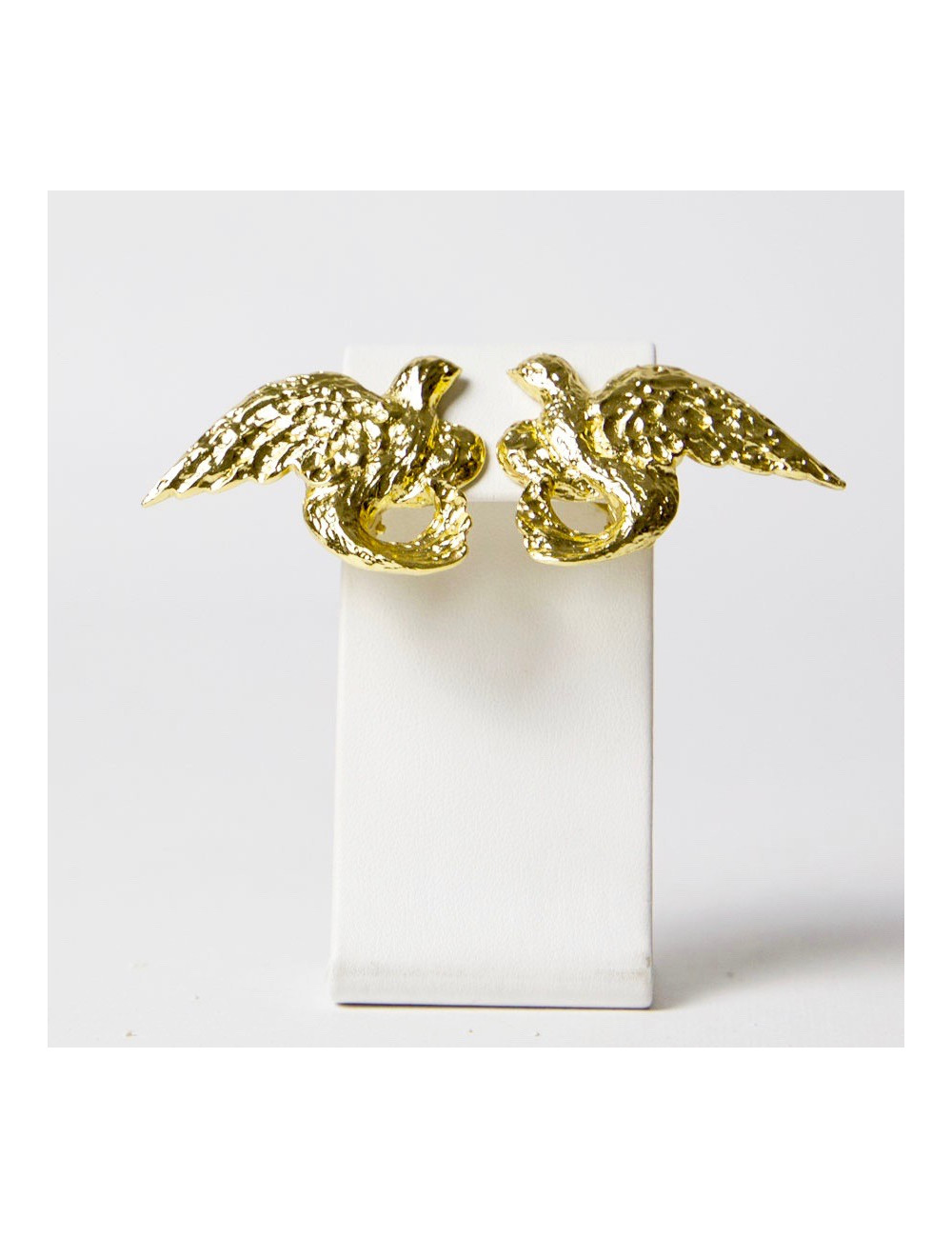  Boucles d'oreille clips  YSL  SAINT LAURENT Vintage