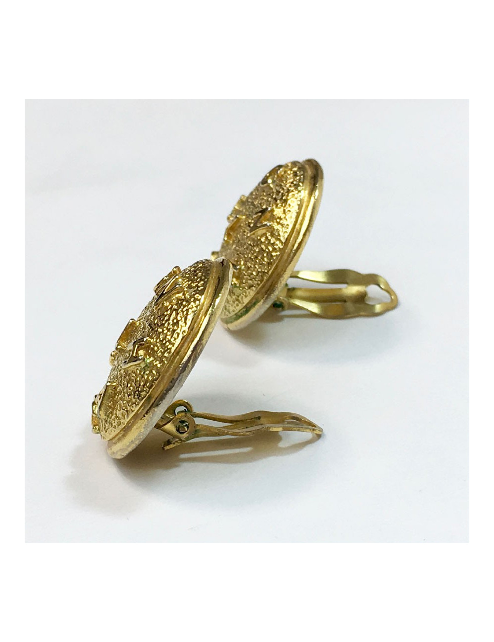 Boucles d'oreille clips CHANEL Vintage