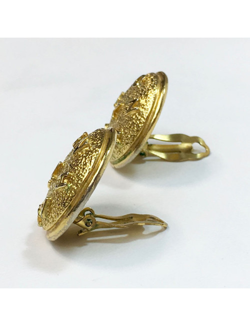 Boucles d'oreille clips CHANEL Vintage