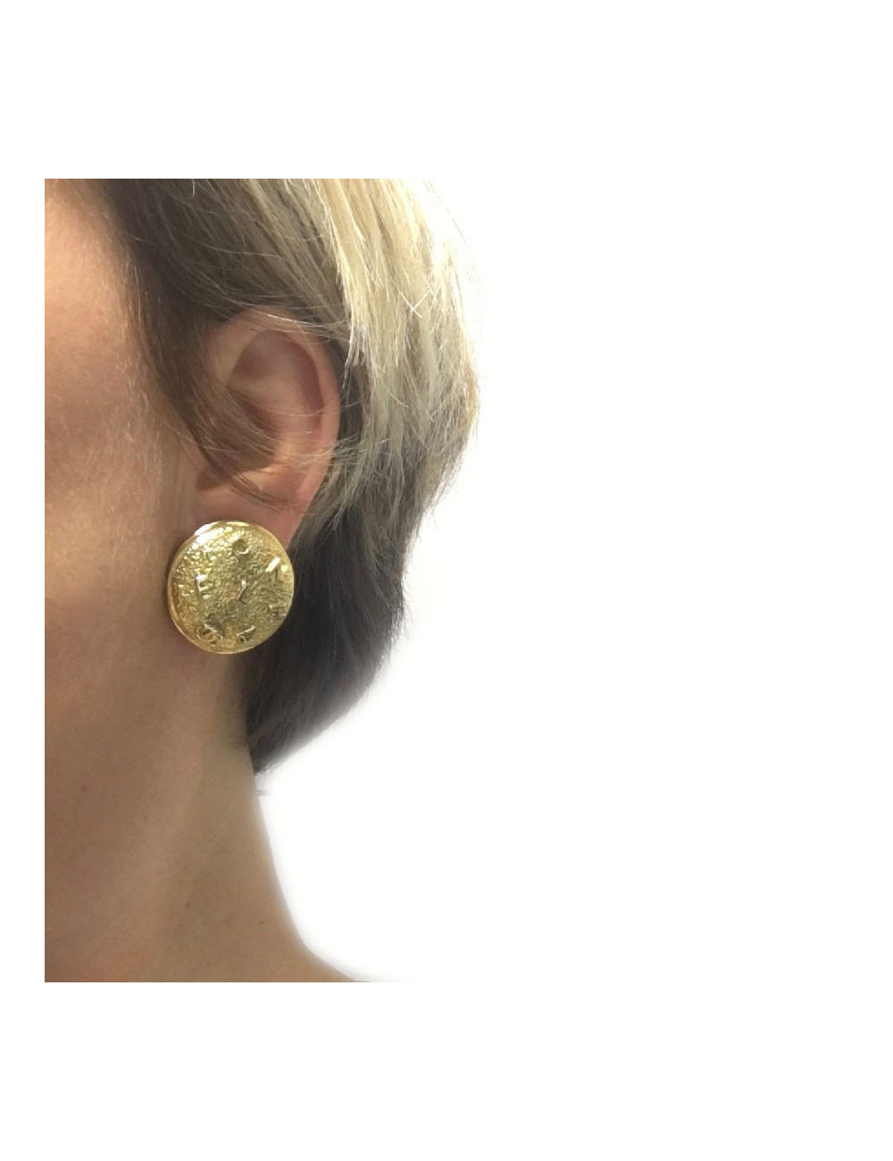 Boucles d'oreille clips CHANEL Vintage