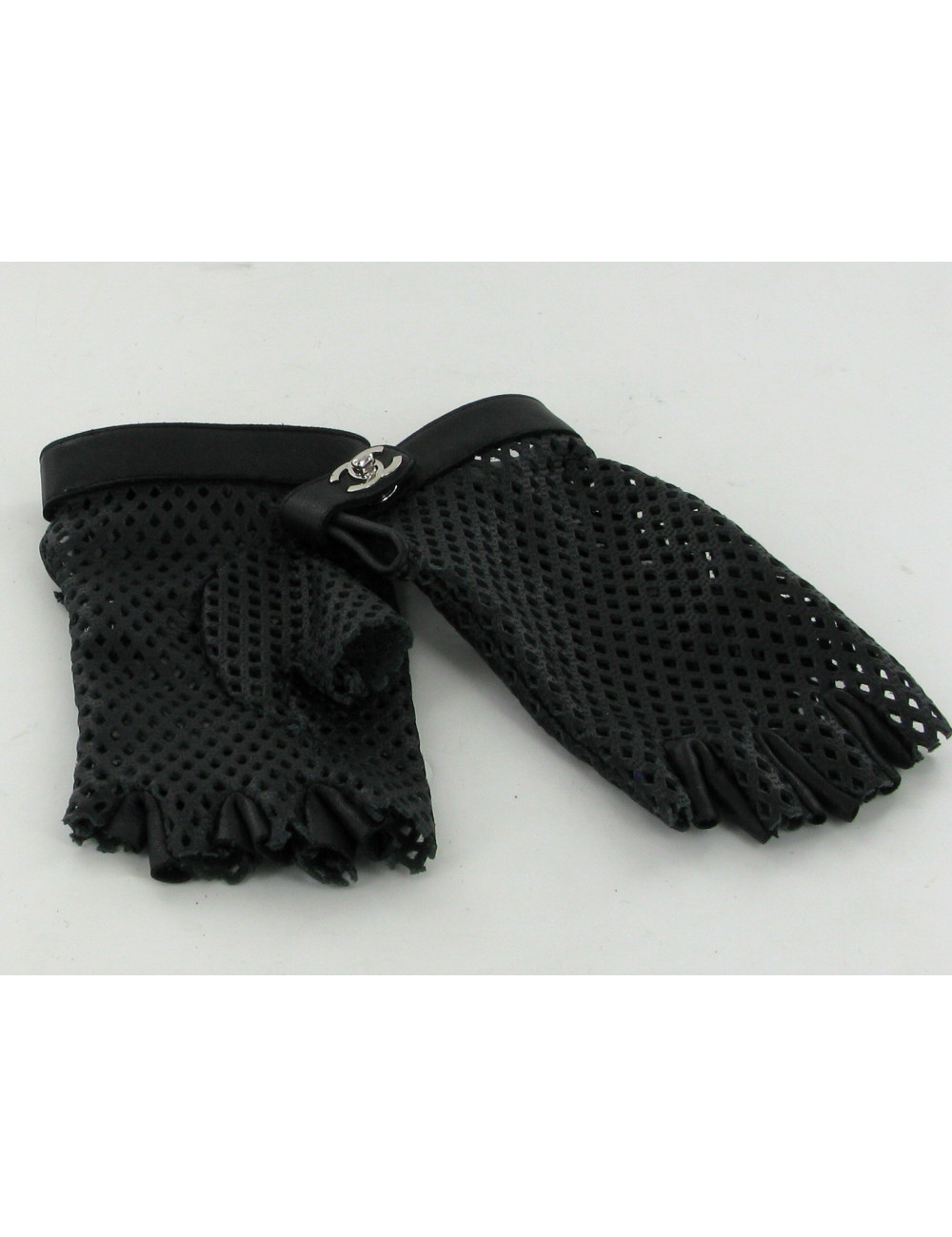 Sac CHANEL Vintage en jersey bleu