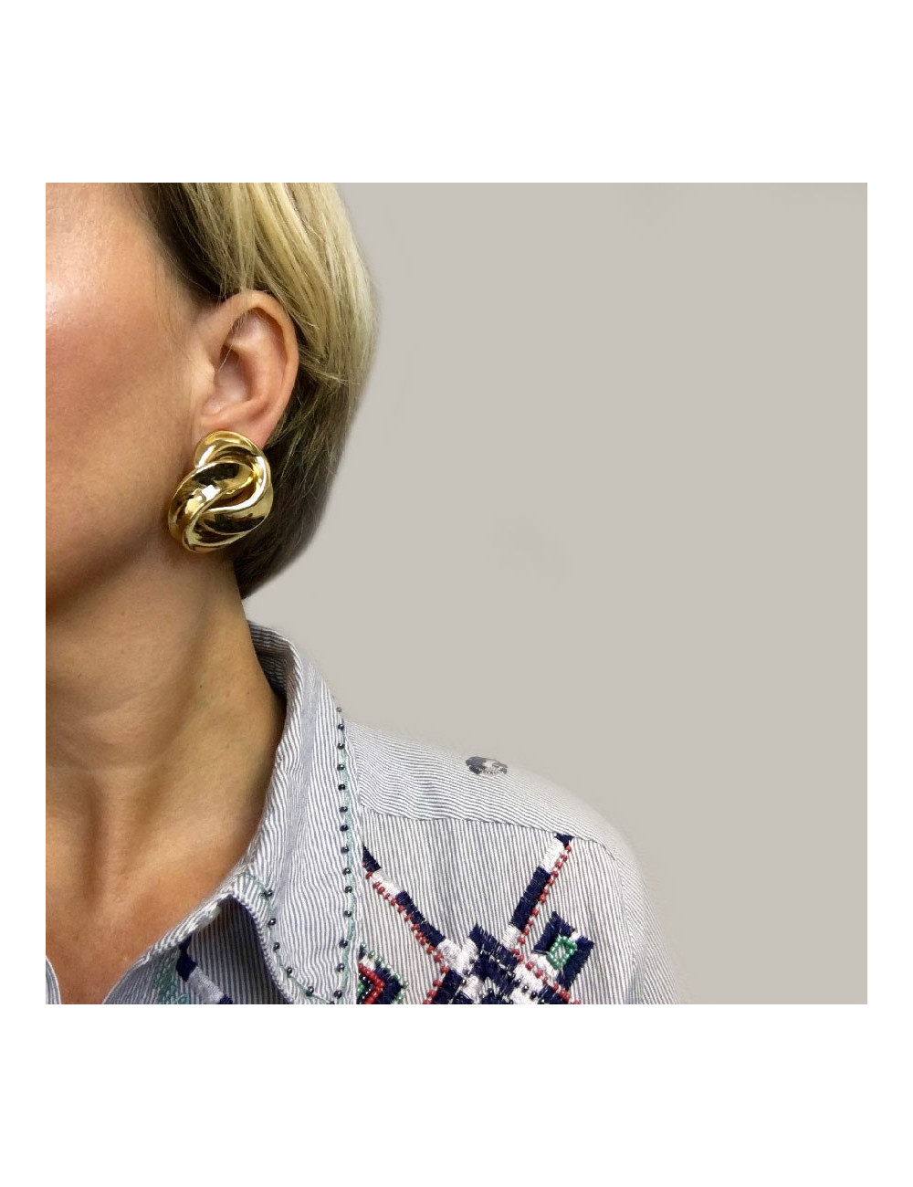 Boucles d'oreille clips CHRISTIAN DIOR