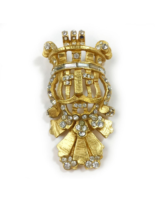 Broche couronne CHRISTIAN DIOR Boutique