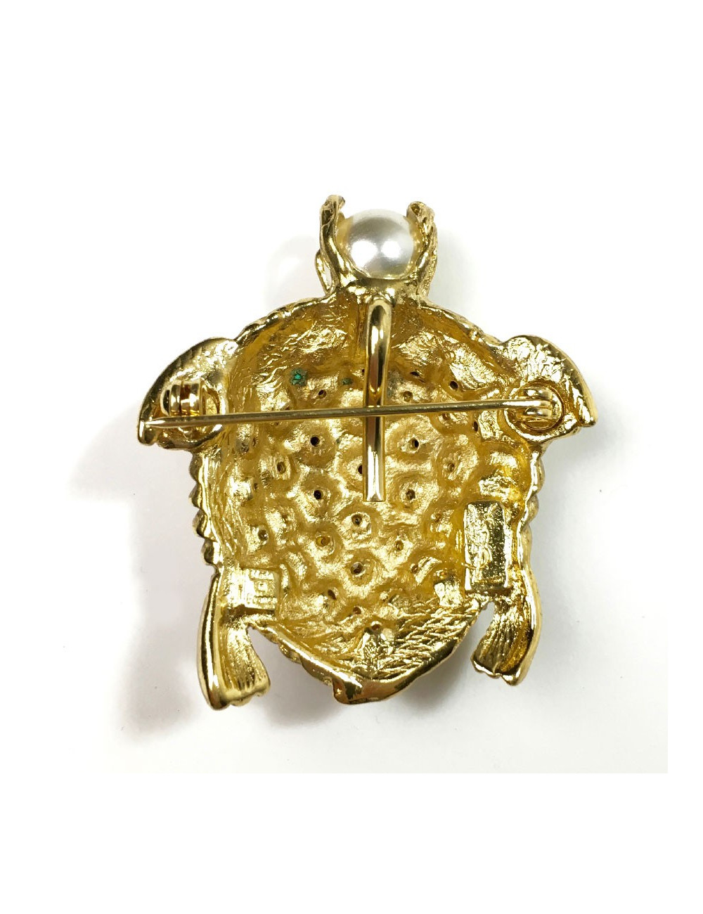 Broche Tortue pendentif YSL SAINT LAURENT