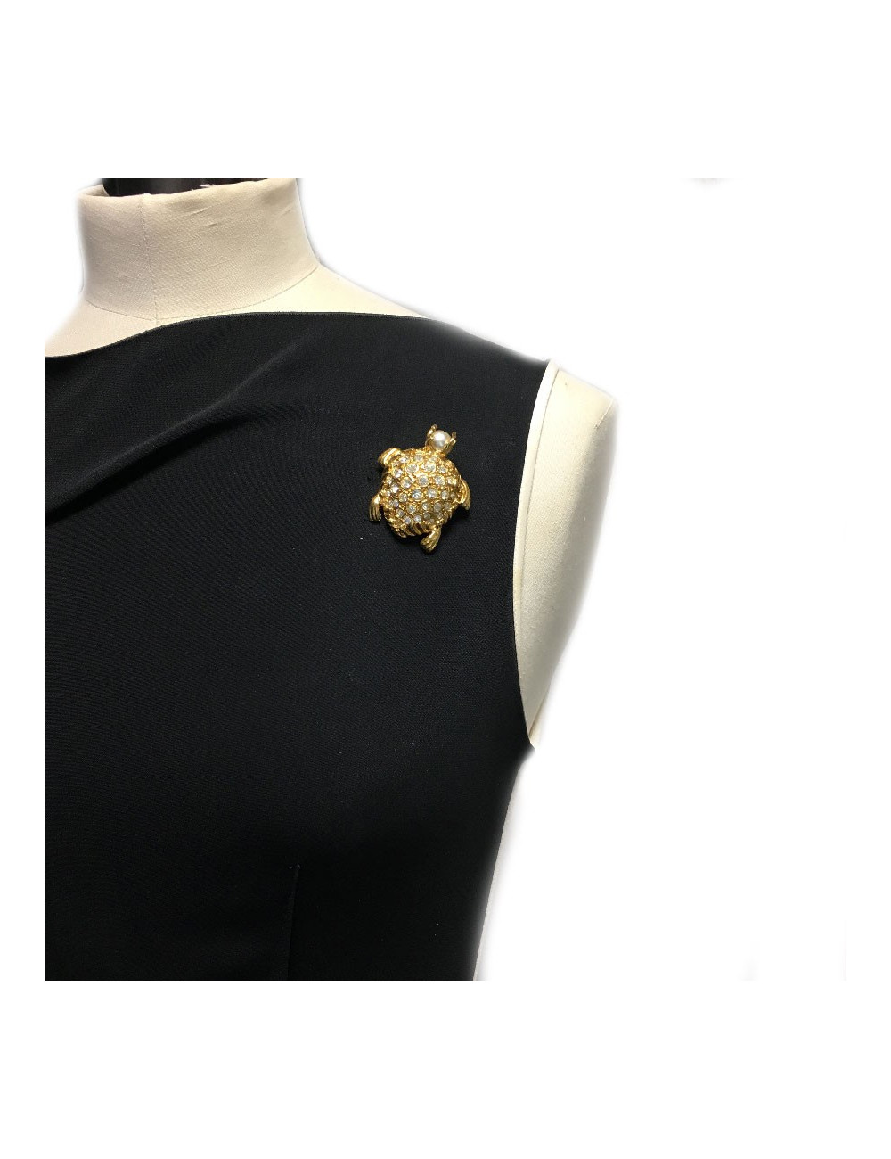 Broche Tortue pendentif YSL SAINT LAURENT