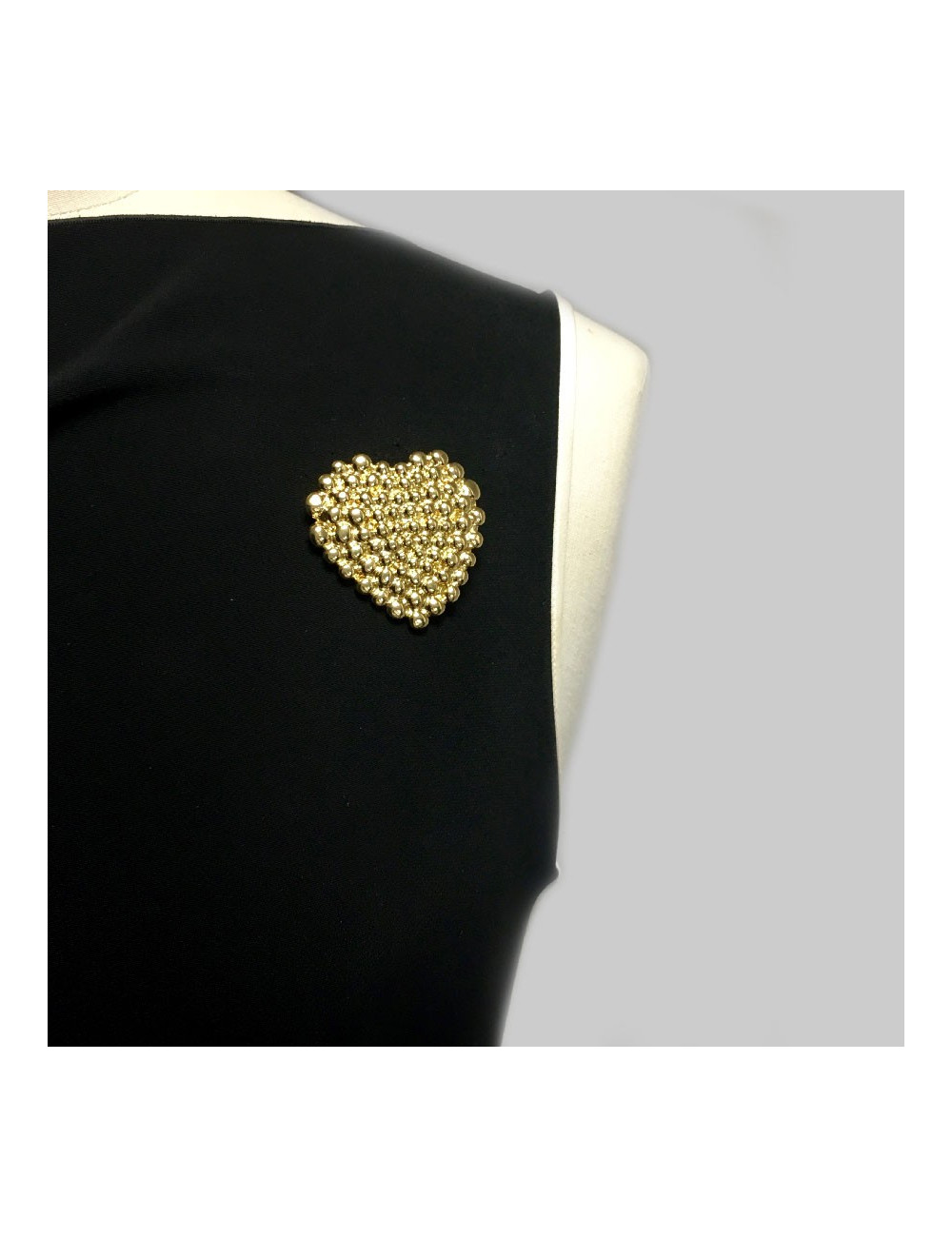 Broche coeur YSL SAINT LAURENT  