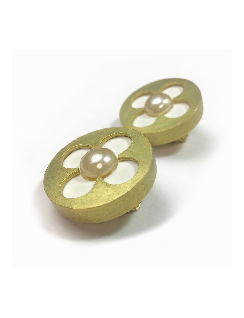 Boucles d'oreille CHANEL Croisiere 1995 collector